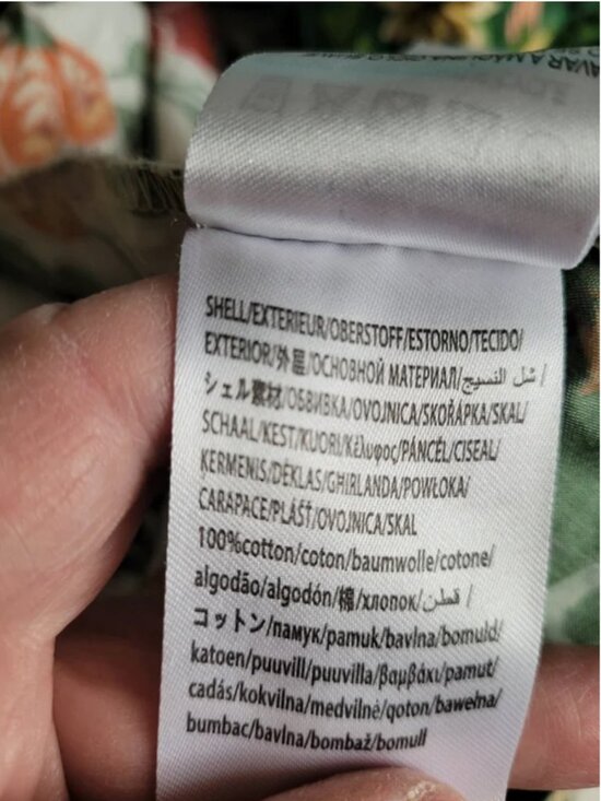 Farm Rio Maxi Button Cotton Floral Front Closure Dress size M - Picture 8 of 8